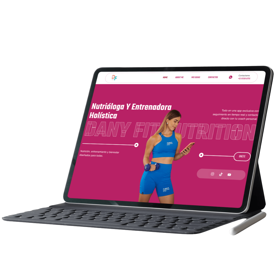Dany Fit Coach - Desarollo Web